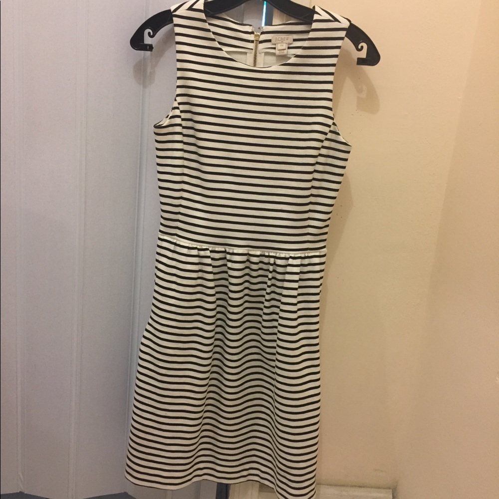 J Crew striped dress size xxs